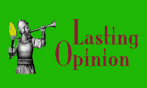 Common sence political Opinion